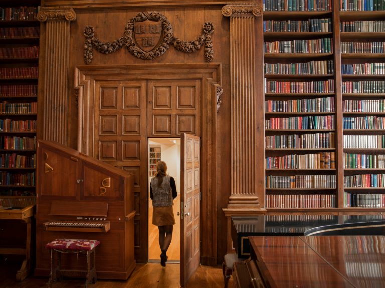 The library of Dunster House