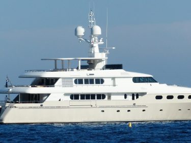 A big yacht