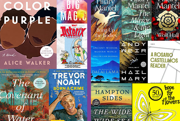 A collage of book covers