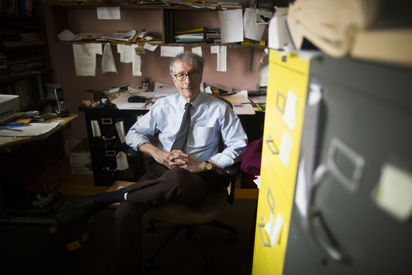 Howard Gardner in his office