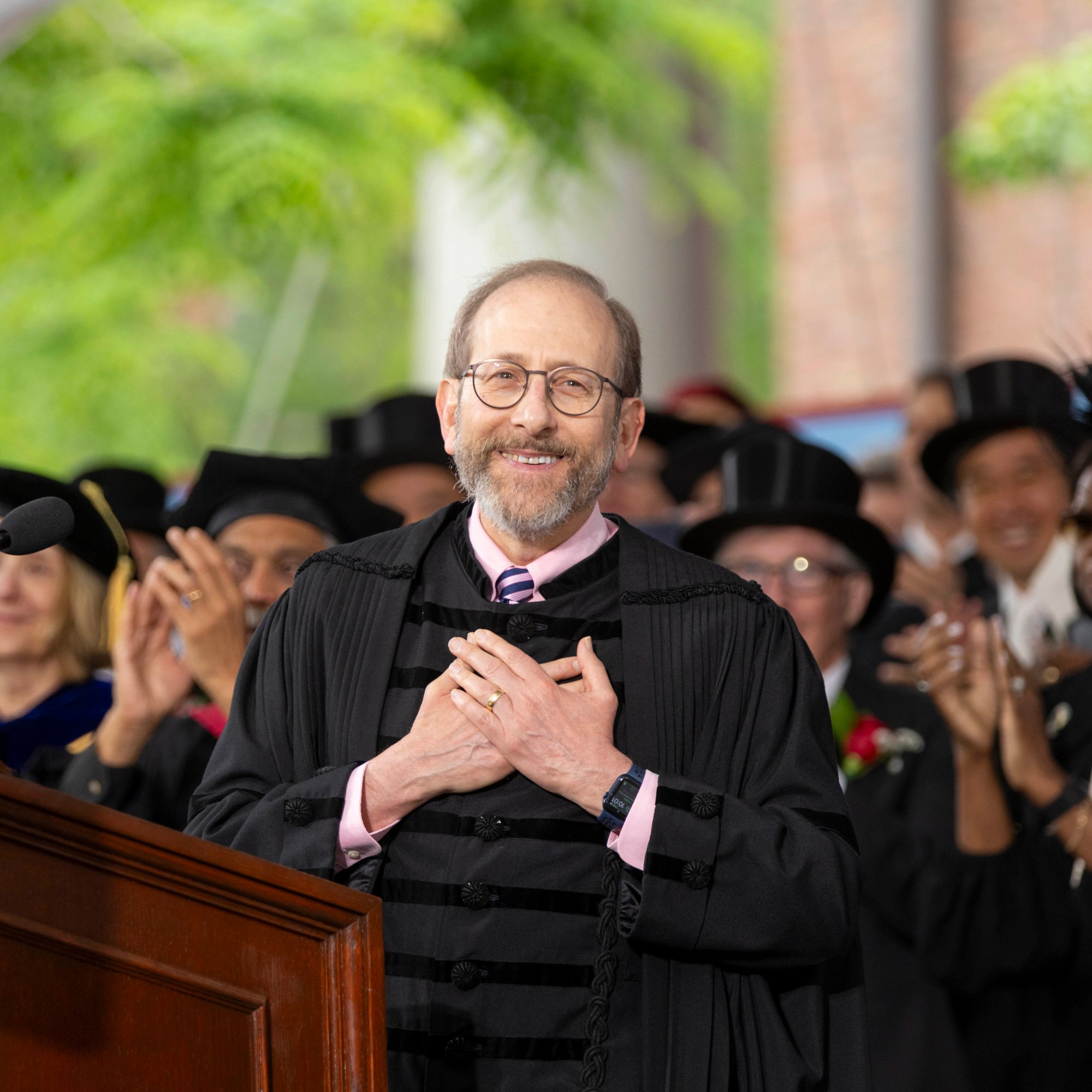 Harvard President Alan Garber