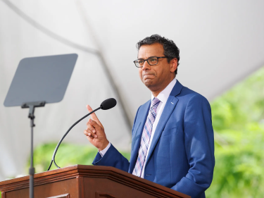 Atul Gawande at a podium