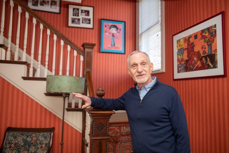 Robert Waldinger in his house