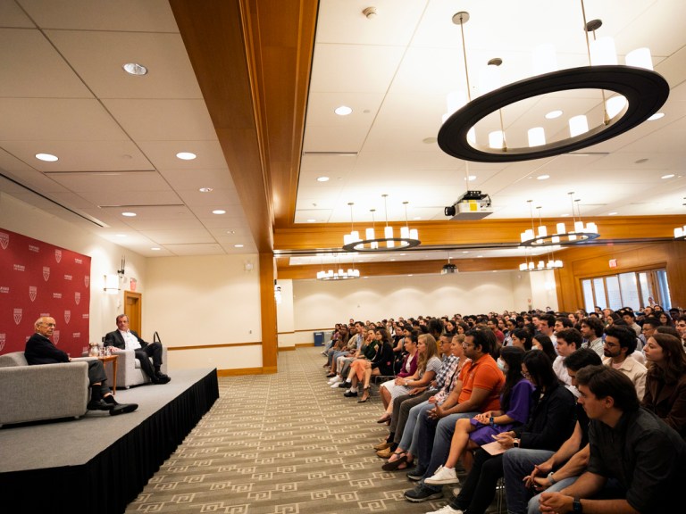 A talk at Harvard Law School with Justice Breyer