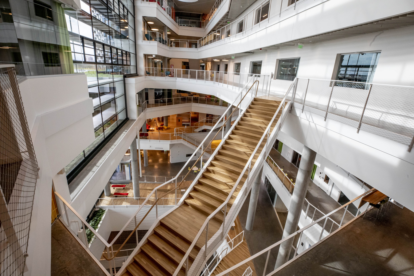 The interior of the Science and Engineering Complex