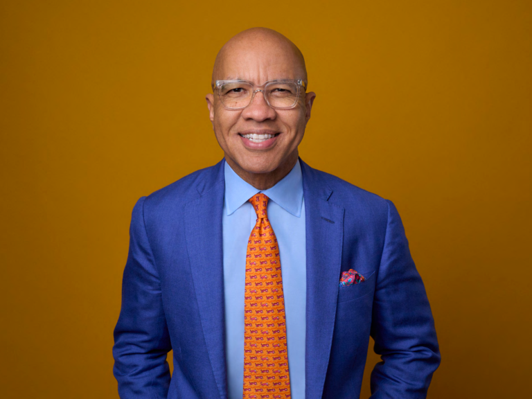 Darren Walker in a suit